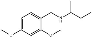 butan-2-yl[(2,4-dimethoxyphenyl)methyl]amine, 893574-90-8, 结构式