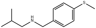 (2-methylpropyl)({[4-(methylsulfanyl)phenyl]methyl})amine, 893589-89-4, 结构式