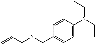 N,N-diethyl-4-[(prop-2-en-1-ylamino)methyl]aniline Structure