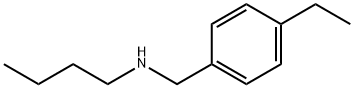 butyl[(4-ethylphenyl)methyl]amine Structure