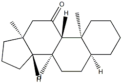 5β-Androstan-11-one,894-64-4,结构式