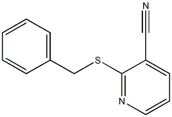 2-(benzylsulfanyl)pyridine-3-carbonitrile,89407-37-4,结构式