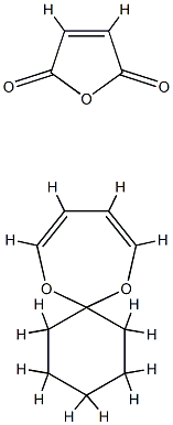 2-cyclohexyl-1,3-dioxepin-maleic anhydride copolymer,89458-63-9,结构式