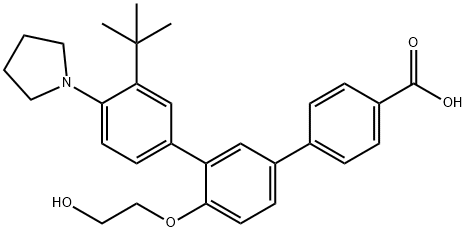 Trifarotene, 895542-09-3, 结构式