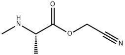 Alanine, N-methyl-, ester with glycolonitrile (7CI)|