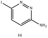 6-碘哒嗪-3-胺氢碘酸盐, 89602-33-5, 结构式