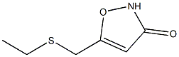 3(2H)-Isoxazolone,5-[(ethylthio)methyl]-(9CI),89660-63-9,结构式