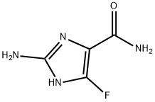 1H-Imidazole-4-carboxamide,2-amino-5-fluoro-(9CI) Struktur