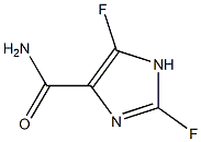 1H-Imidazole-4-carboxamide,2,5-difluoro-(9CI) Structure