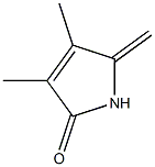 2H-Pyrrol-5-ol,3,4-dimethyl-2-methylene-(9CI) Structure