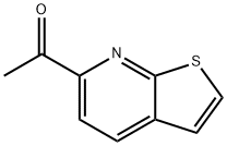 1-(噻吩并[2,3-B]吡啶-6-基)乙-1-酮 结构式