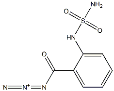 Anthraniloylazide,N-sulfamoyl-(7CI) Structure