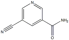 3-Pyridinecarboxamide,5-cyano-(9CI) Structure