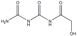 N(1)-glycolylbiuret 结构式