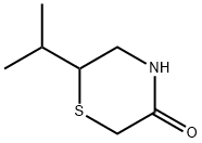 3-Thiomorpholinone,6-isopropyl-(7CI),89895-34-1,结构式