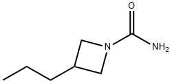 1-Azetidinecarboxamide,3-propyl-(7CI) 化学構造式