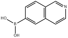 异喹啉-6-硼酸,899438-92-7,结构式