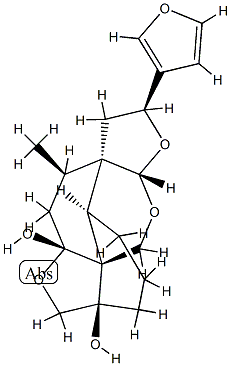 89984-00-9 (2S,9aS,13R)-2α-(3-Furanyl)-2,3,3bα,4,5,6-hexahydro-13-methyl-11aαH-3aα,9-ethanodifuro[2,3-c:3',4'-i][2]benzopyran-6aβ,9β(7H)-diol