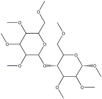 甲基纤维素,9004-67-5,结构式