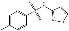 N-3-Isoxazolyl-4-methylbenzenesulfonamide Structure