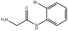 N~1~-(2-bromophenyl)glycinamide(SALTDATA: HCl), 900641-74-9, 结构式