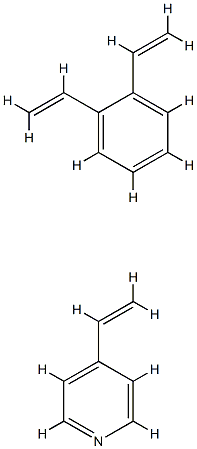 聚4-乙烯吡啶,9017-40-7,结构式