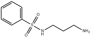 N-(3-aminopropyl)benzenesulfonamide Structure