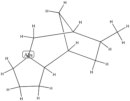 6,9-Methano-1H-pyrrolo[1,2-a]azepine,octahydro-7-methyl-(9CI),90307-47-4,结构式