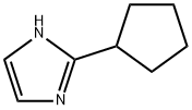 2-环戊基-1H-咪唑, 90322-26-2, 结构式