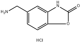 5-(AMinoMethyl)benzo[d]oxazol-2(3H)-one hydrochloride Struktur