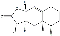 (3S)-3aβ,4,4a,5,6,7,8,9aα-Octahydro-3β,4aβ,5β-trimethylnaphtho[2,3-b]furan-2(3H)-one,90377-05-2,结构式