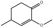 2-Cyclohexen-1-one,2-methoxy-4-methyl-(9CI) Struktur