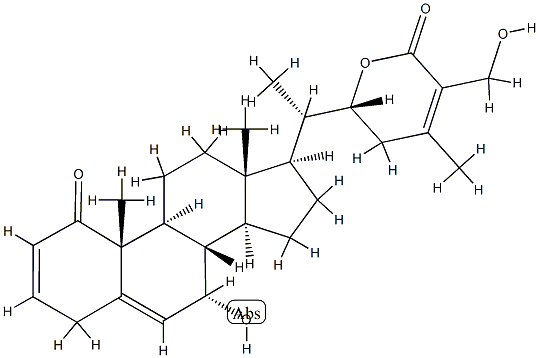 (7ALPHA,22R)-7,22,27-三羟基-1-氧代麦角甾烷-2,5,24-三烯-26-酸内酯
