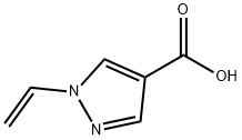 1-vinyl-1H-pyrazole-4-carboxylic acid(SALTDATA: FREE) Structure