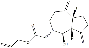 (3aR,8aβ)-Decahydro-4β-hydroxy-β,3,8-tris(methylene)-5α-azuleneethanol α-acetate|