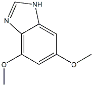1H-Benzimidazole,4,6-dimethoxy-(9CI) Structure
