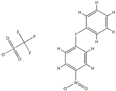 (4-NITROPHENYL)PHENYLIODONIUM TRIFLATE,905718-45-8,结构式