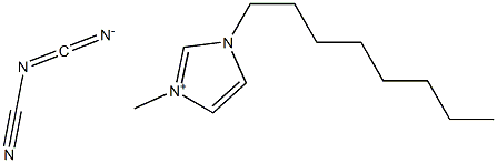 1-辛基-3-甲基咪唑二腈胺盐,905972-84-1,结构式