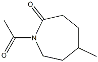 2H-Azepin-2-one, 1-acetylhexahydro-5-methyl- (6CI,7CI) Structure