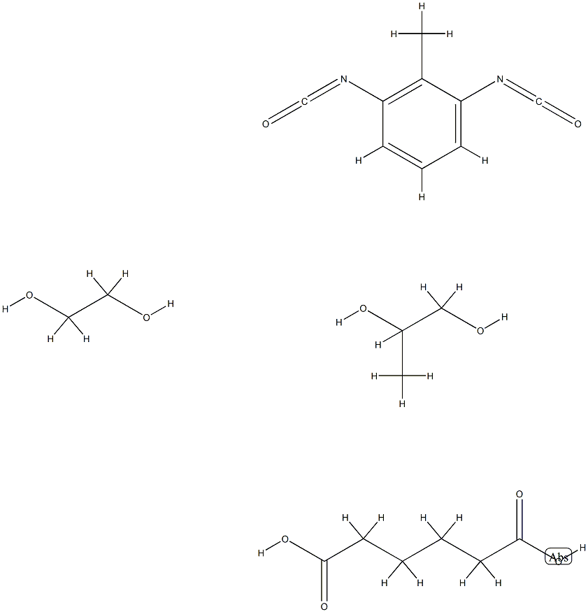 9063-78-9 己二酸、1,3-二异氰酸根合甲苯、1,2-乙二醇和1,2-丙二醇的聚合物