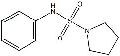 1-Pyrrolidinesulfonamide,N-phenyl-(9CI) Struktur