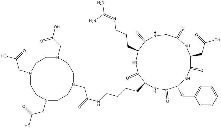 DOTA-cyclo(RGDfK) acetate|DOTA-CYCLO(RGDFK)