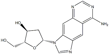 2'-deoxy-lin-benzoadenosine,90912-94-0,结构式