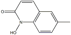 2(1H)-Quinolinone,1-hydroxy-6-methyl-(9CI) Struktur