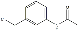 N-[3-(氯甲基)苯基]乙酰胺 结构式