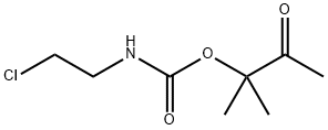 카르밤산,(2-클로로에틸)-,3-하이드록시-3-메틸-2-부타논과에스테르