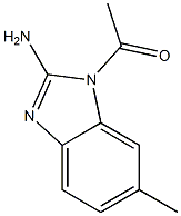 90964-25-3 1H-Benzimidazol-2-amine,1-acetyl-6-methyl-(9CI)