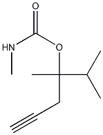 Carbamic acid, methyl-, 1-isopropyl-1-methyl-3-butynyl ester (6CI,7CI) 化学構造式