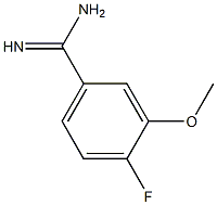 4-fluoro-3-methoxybenzamidine,910095-68-0,结构式