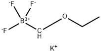 potassium (ethoxymethyl)trifluoroborate Struktur